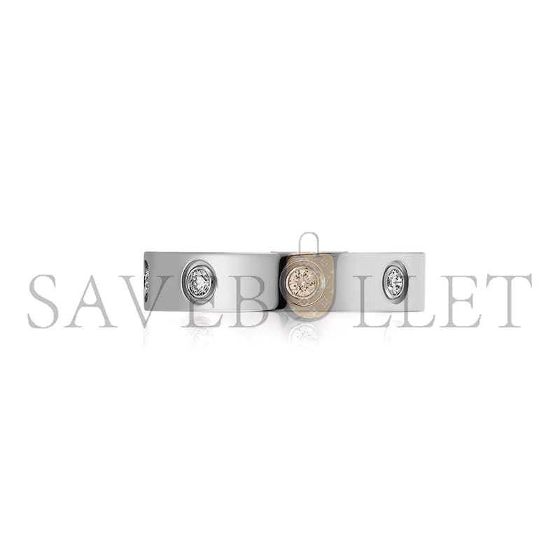 Ca*t1er LOVE RING, SMALL MODEL, 8 D1am0ndS B4050652